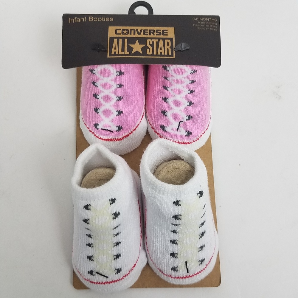 Converse All Star Baby Slip on Booties 0-6 Months